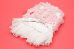 Платье Радуга нежно-розовое утеплённое