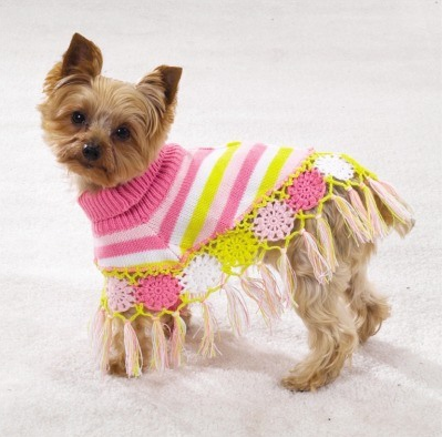 Вязаная одежда для собак — как рассчитать плотность вязки и зачем это нужно делать?